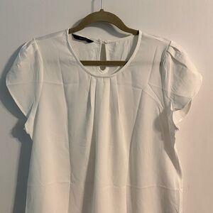 Elegant White Women's Top